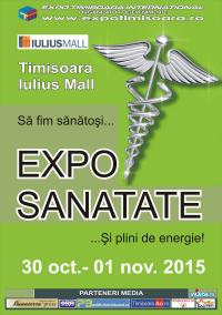 Expo Sănătate Timișoara - 30 octombrie-1 noiembrie 2015